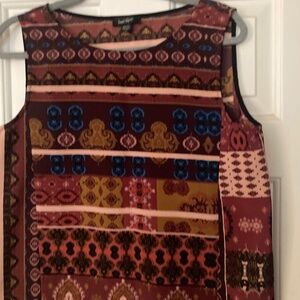 Colorful Sleeveless Top
